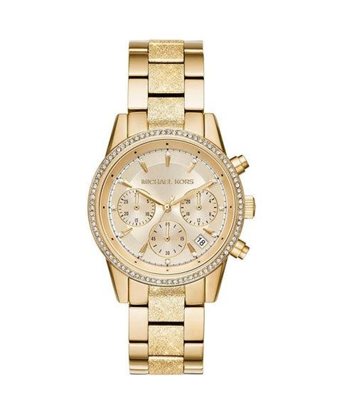 michael kors mk6597|Michael Kors Ritz Gold Women's Watch .